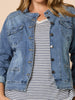 Maggie Denim Jacket - Denim RC&CO