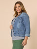 Maggie Denim Jacket - Denim RC&CO