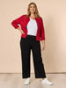 Maggie Denim Jacket - Red RC&CO