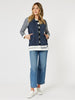 Brighton Puffer Vest - Navy