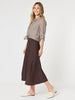 Kate Long Knit Skirt - Chocolate
