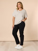 Stretch Full Length Bengaline Pant - Black RC&CO
