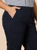 Santorini Cotton Capri Pant - Navy RC&CO