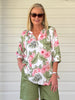 Caledonia Floral Print Top - Multi