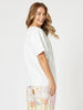 Capri Print Tee - White RC&CO