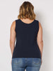 Basic Cotton Camisole - Navy - RC & Co