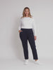 Sport Straight Leg Ponte Pant - Navy