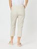 Santorini Cotton Capri Pant - Stone - RC & Co