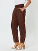 Sarah Linen Pleat Hem Pant - Koko - RC & Co