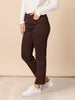 Miracle Slim Leg Denim Jean - Coffee