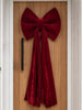 Velvet Christmas Bow - Red