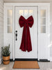 Velvet Christmas Bow - Red