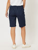 Santorini Cotton Pull On Short - Navy