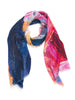 RARE RABBIT PALETTE SCARF - Indigo