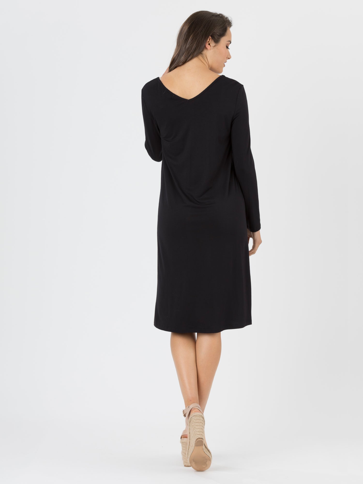 Basic Reversible Dress - Black