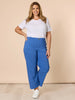 Marine Wide Leg Pant - Blue rc&co