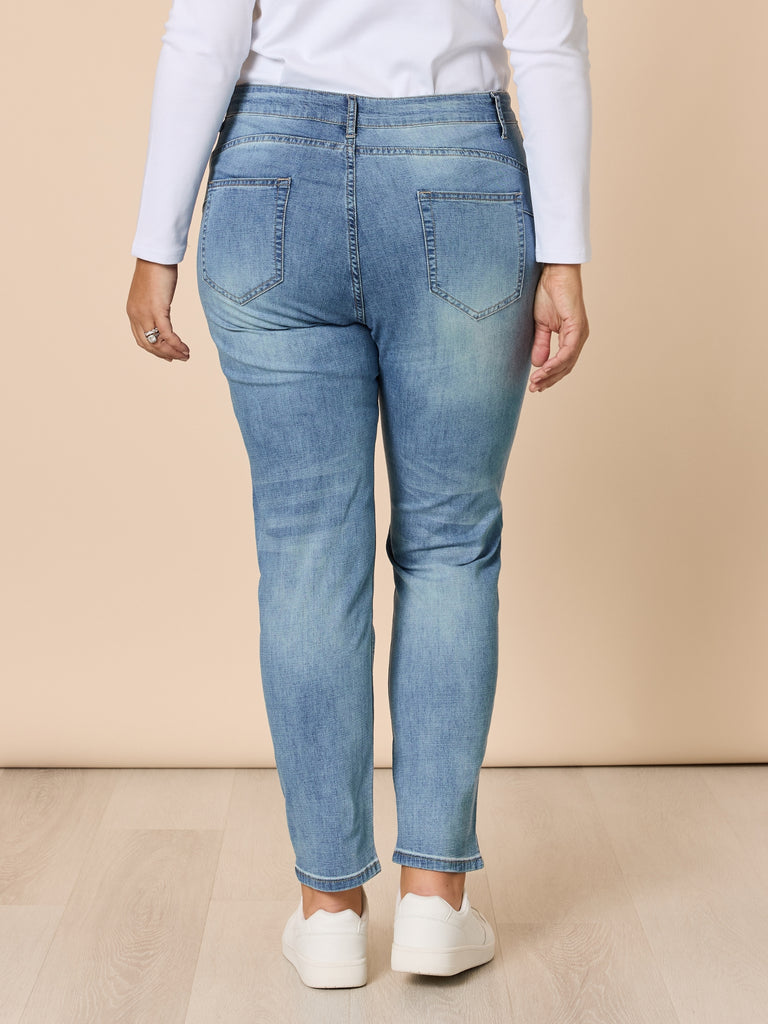 Marvel High Rise Stretch Jean - Denim RC&CO