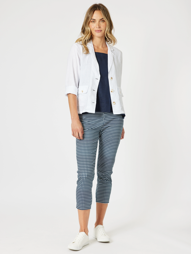 Miley Lino Cami - Navy RC&CO