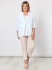 Alexis Gingham Print Pant - Natural rc&co