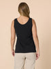 Basic Cotton Camisole - Black