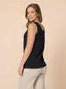 Basic Cotton Camisole - Black