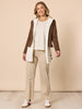 Ollie Side Button Vest - Ivory rc&co