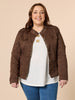 Military Denim Jacket - Chocolate RC&CO