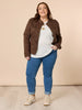 Military Denim Jacket - Chocolate RC&CO