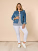 Chicago Slim Leg Jean - White RC&CO
