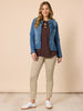 Hearts Square Long Sleeve Tee - Coffee rc&co