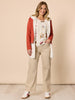 Central Park Floral Print Top - Natural Multi rc&co