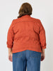 Military Denim Jacket - Maple