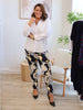 Newport Floral Print Pant - Navy Multi