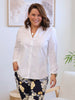Emma Rib Detail Shirt - White