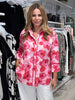 Pink Poppies Floral Print Shirt - Pink/Multi