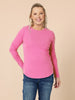 Heritage Long Sleeve Top - Hot Pink RC&CO