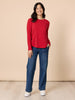Heritage Long Sleeve Top - Red rc&co