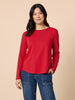 Heritage Long Sleeve Top - Red rc&co