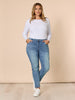 Marvel High Rise Stretch Jean - Denim RC&CO