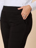 Sport Straight Leg Ponte Pant - Black RC&CO