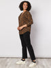 THREADZ TROUSER LEG PANT - Black