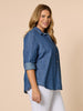 Sophie Soft Denim Shirt - Denim RC&CO