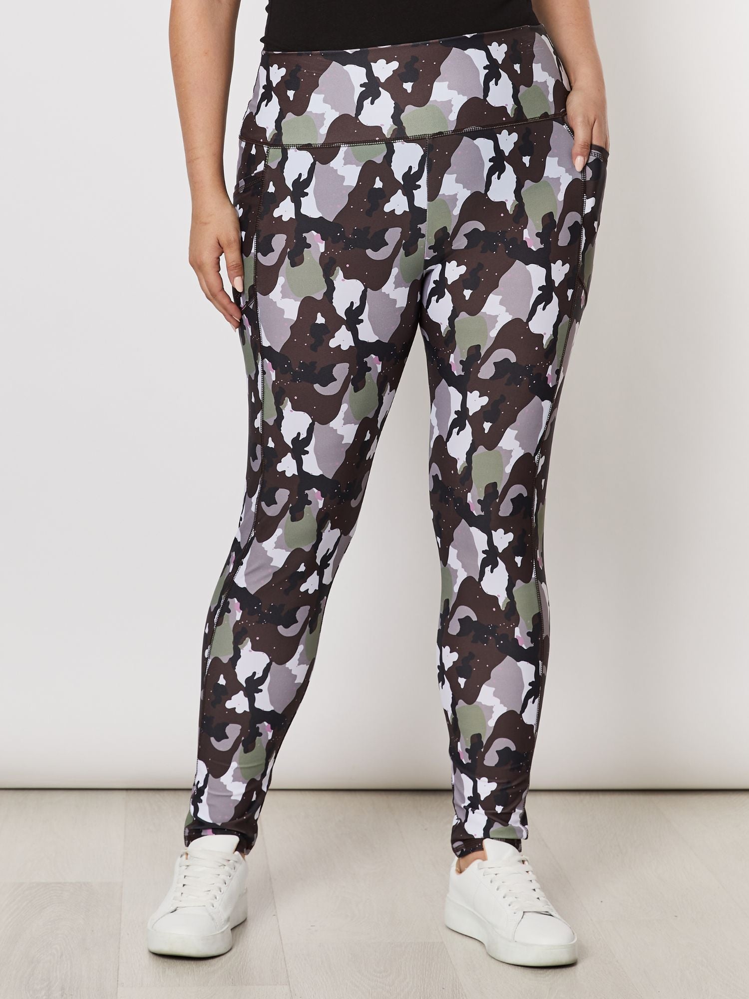 Camo Print Legging - Multi