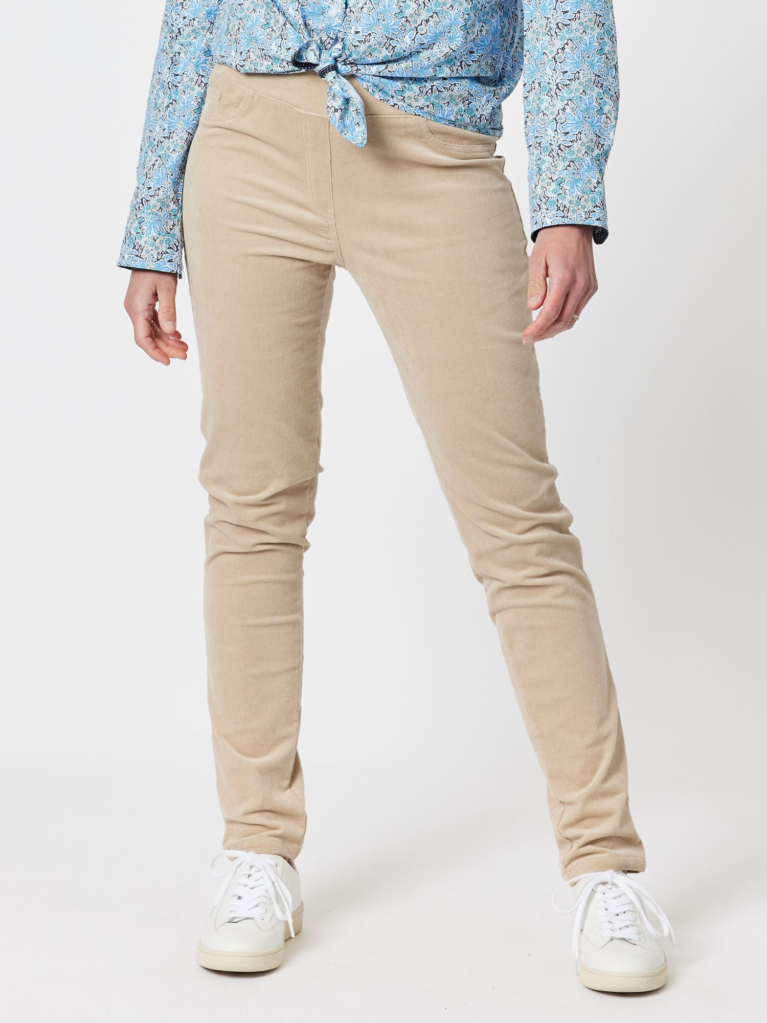 Stretch Pinwale Cord Pant - Natural