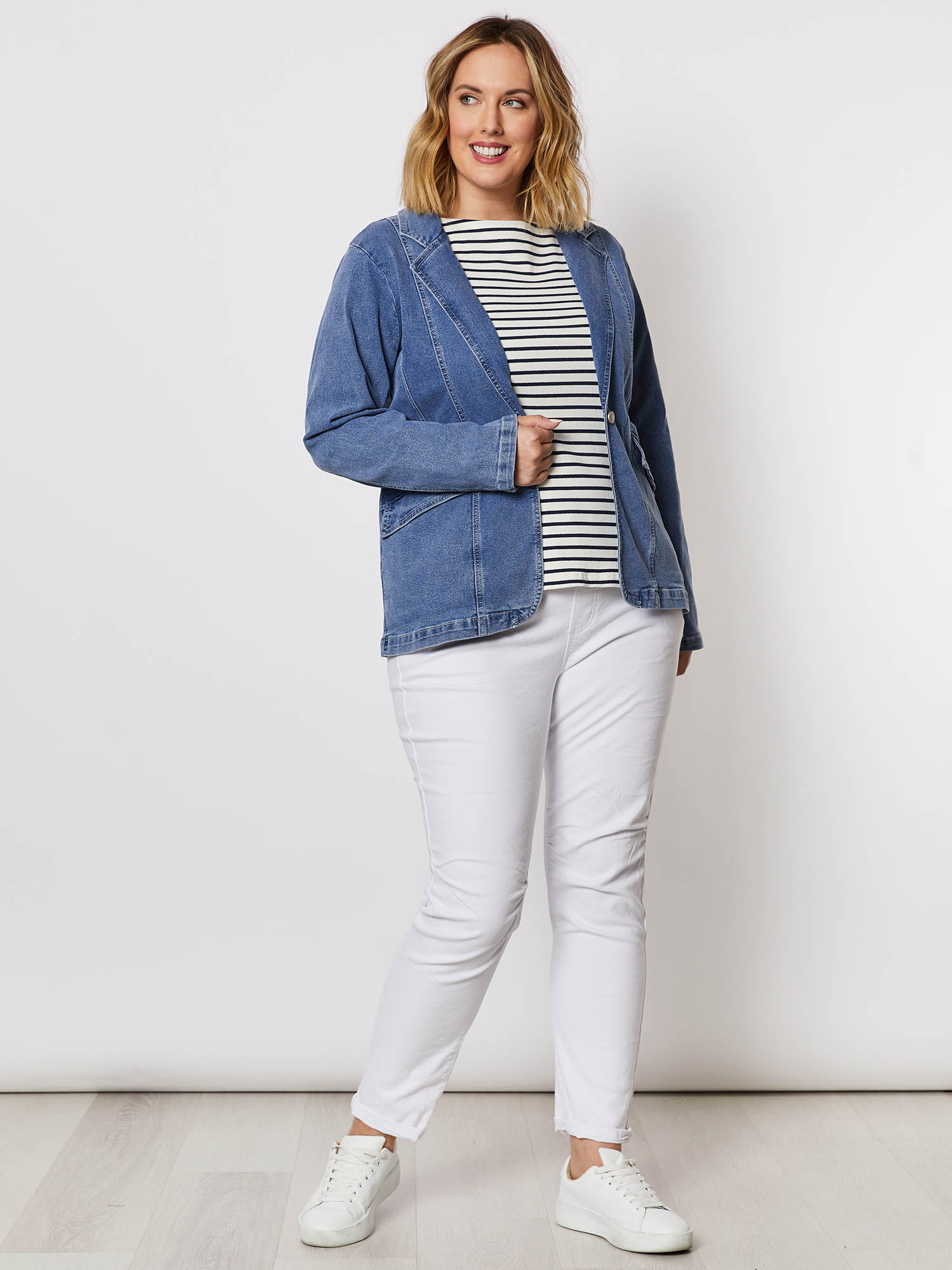 Denim Blazer - Denim