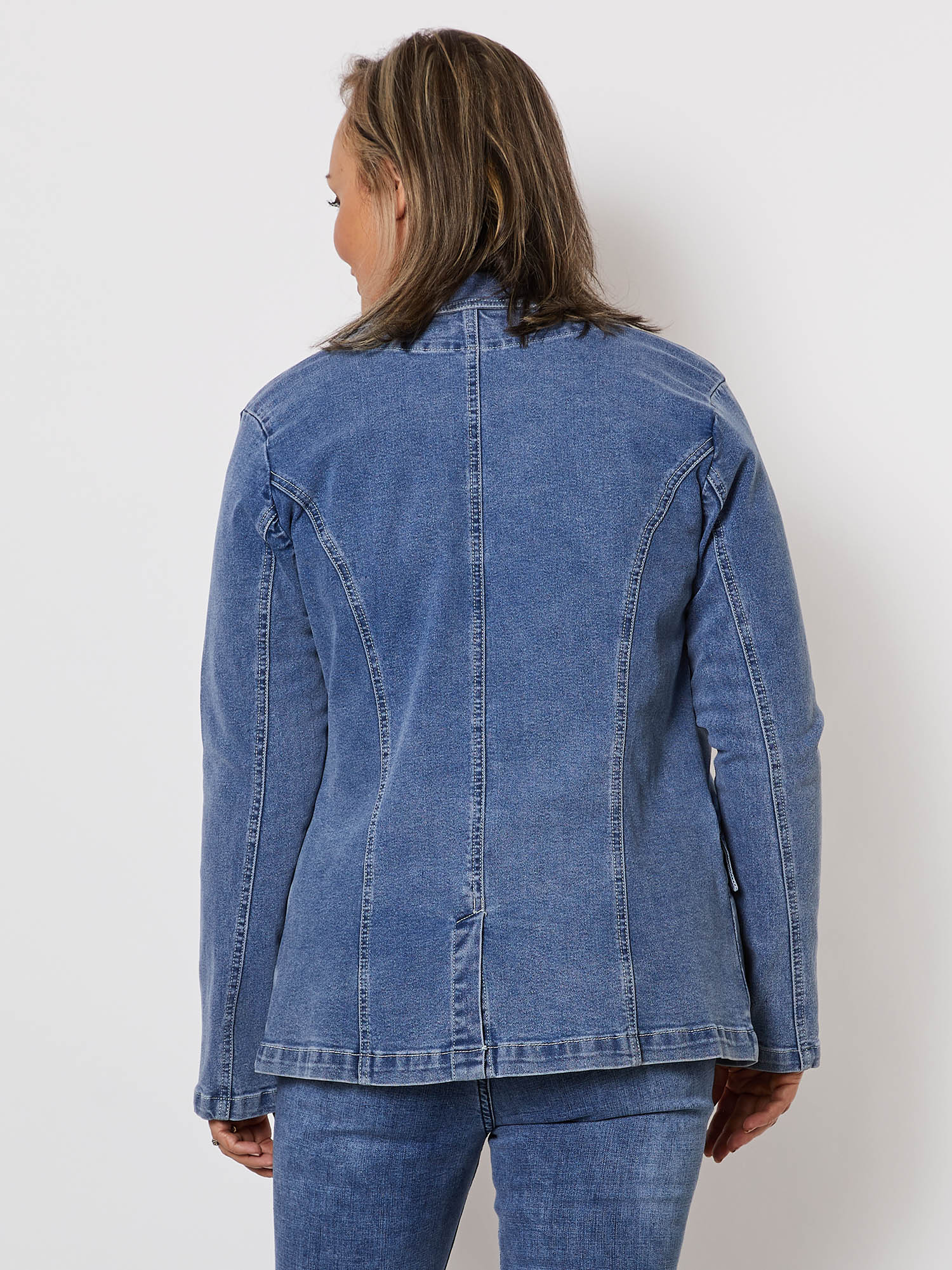 Denim Blazer - Denim