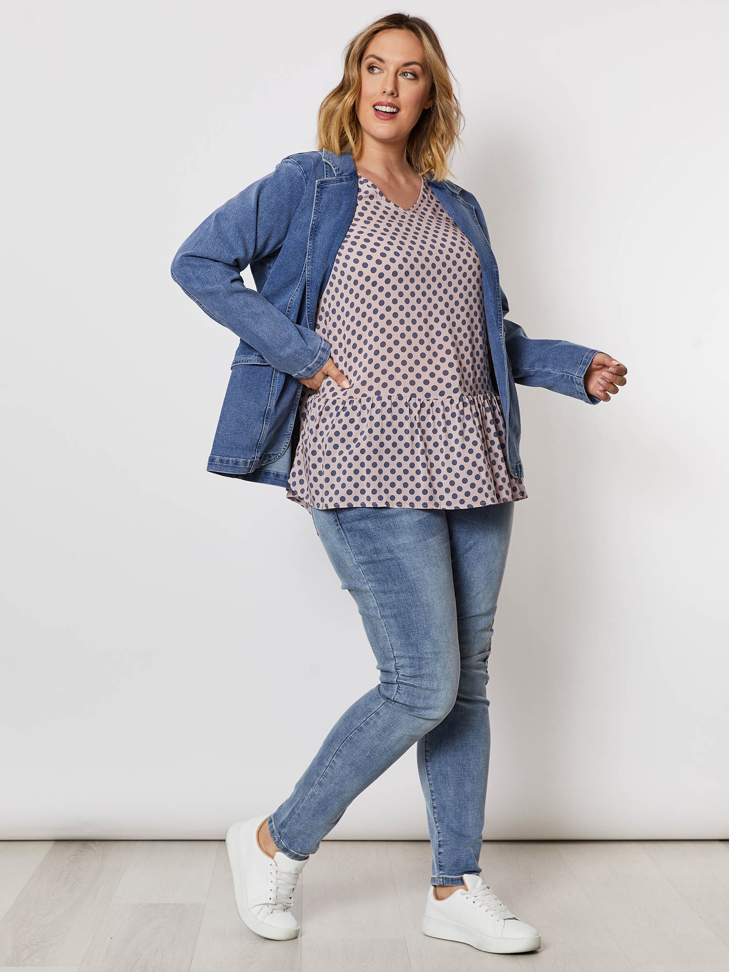 Denim Blazer - Denim