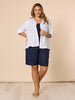 Jordan Linen Short - Navy rc&co