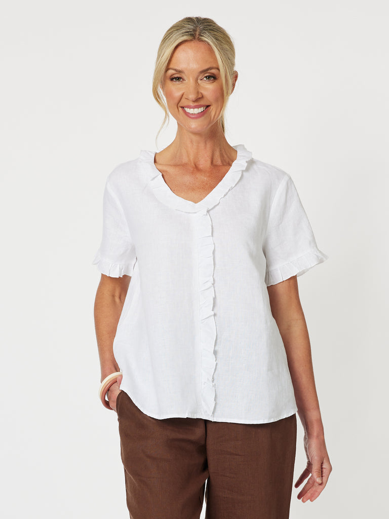 Tiffany Shirt-White