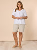 Jordan Linen Short - Natural rc&co